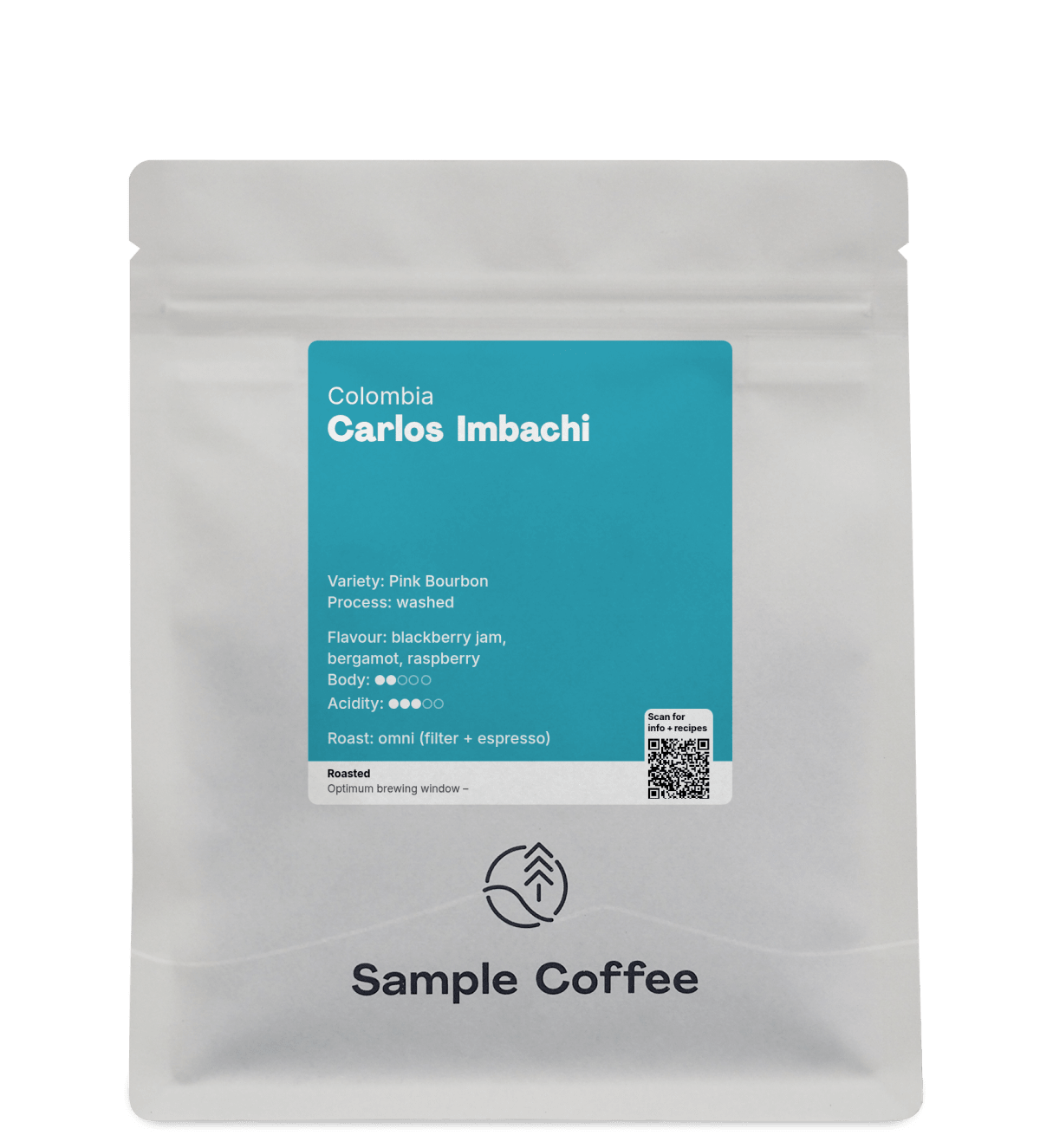 Photo of a bag of Carlos Imbachi