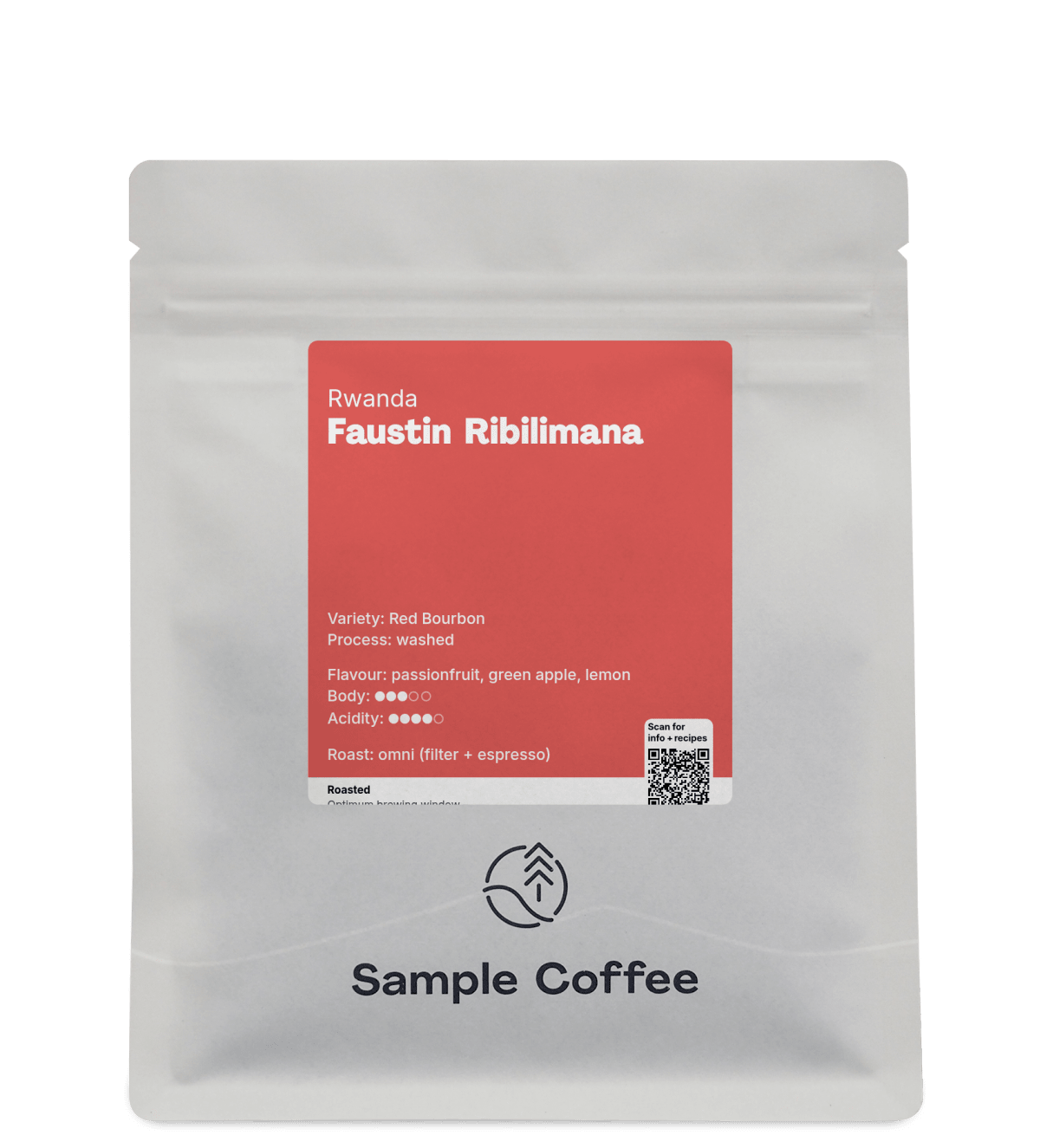 Photo of a bag of Faustin Ribilimana