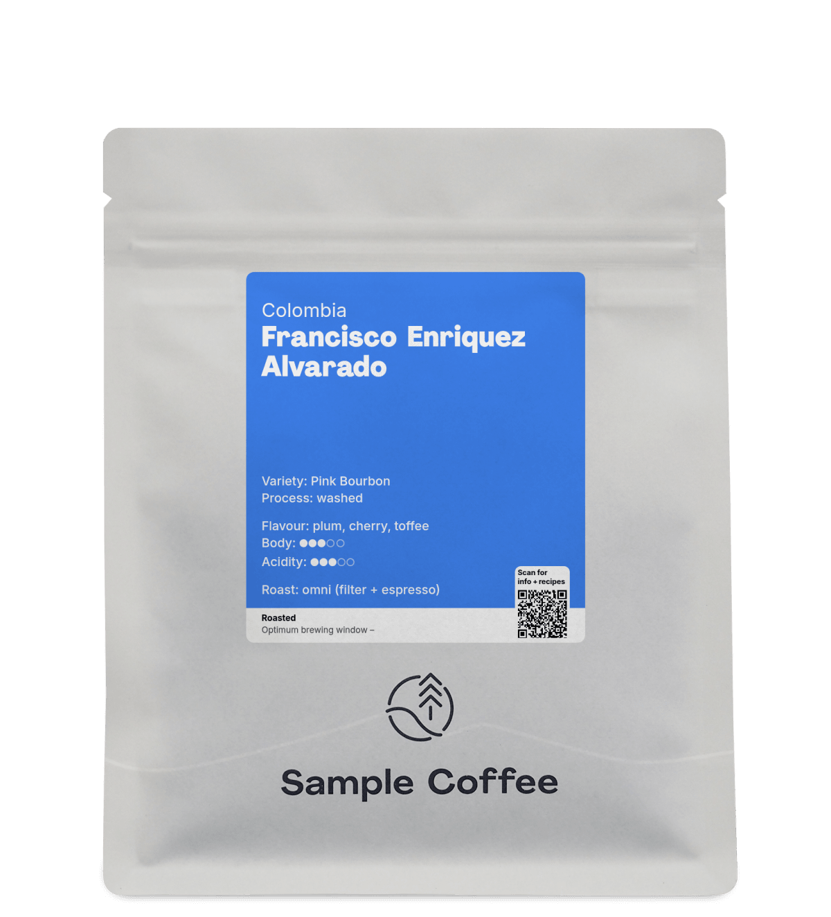 Photo of a bag of Francisco Enriquez Alvarado