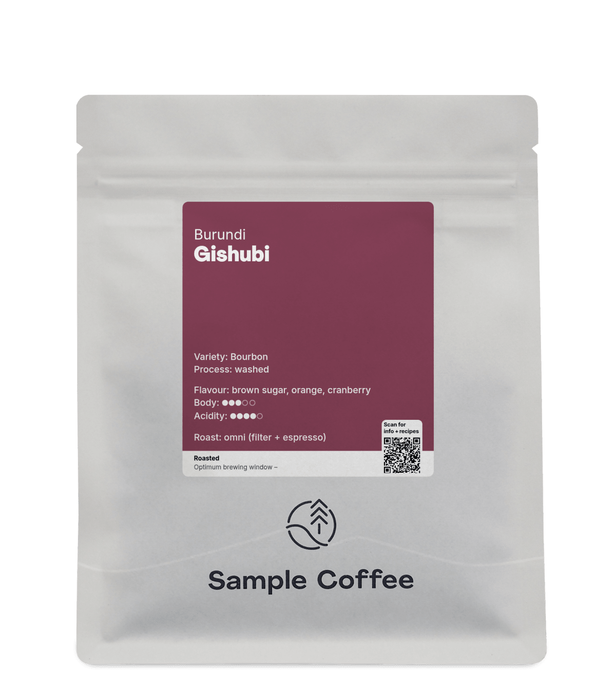 Photo of a bag of Gishubi