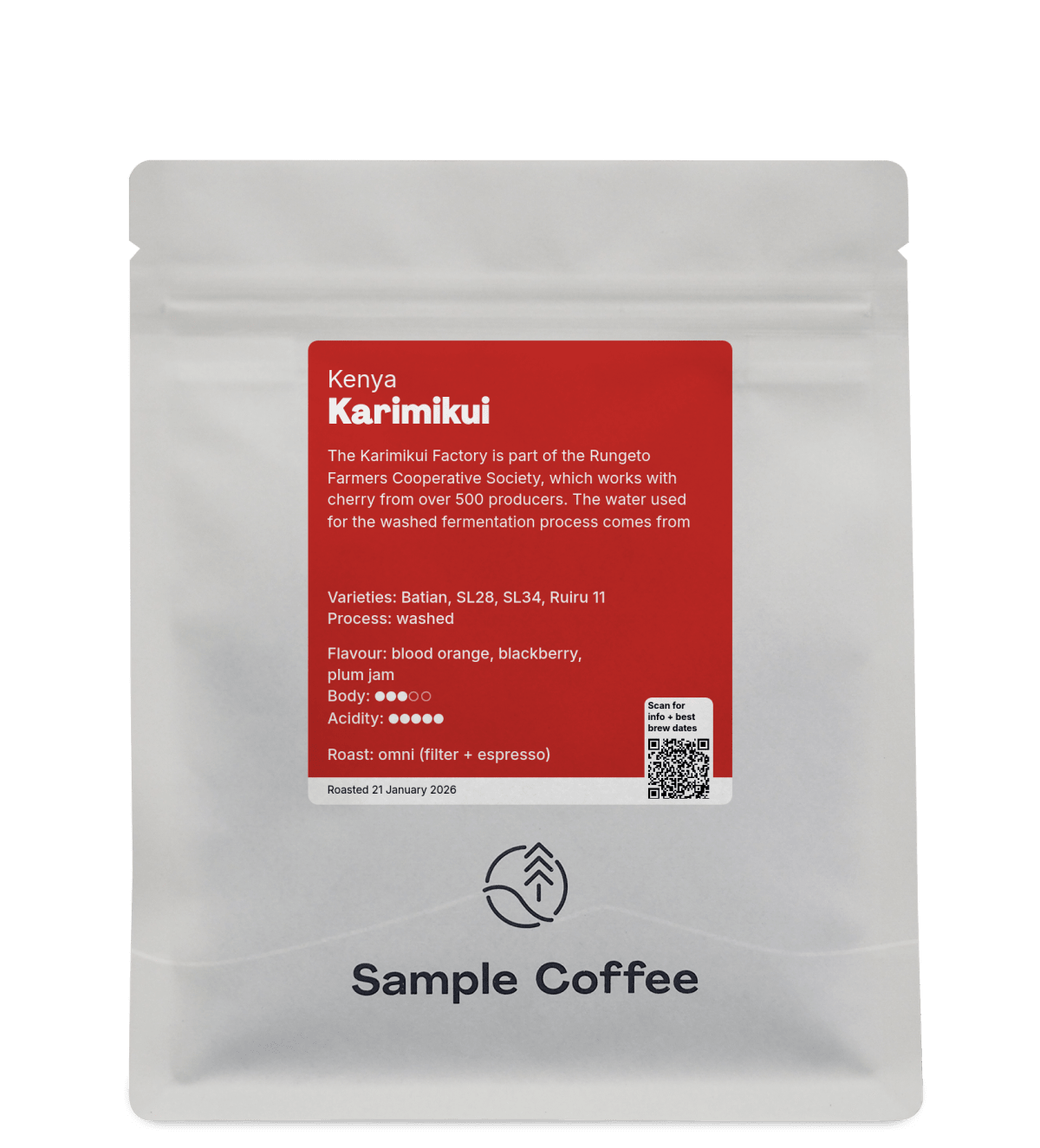 Photo of a bag of Karimikui