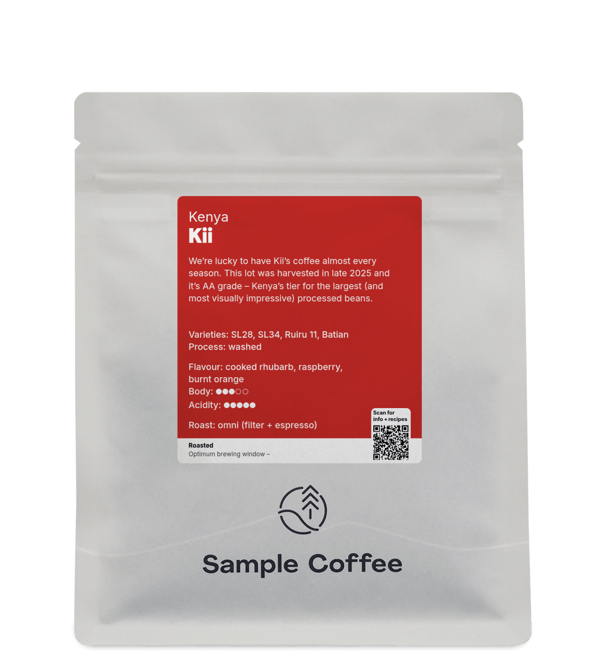 Photo of a bag of Kii