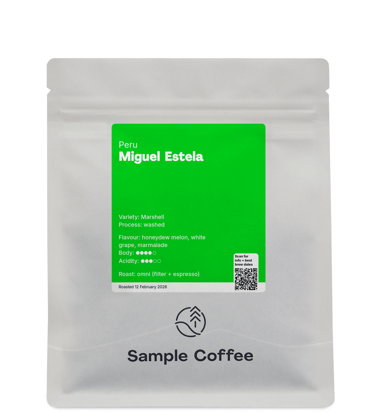 Photo of a bag of Miguel Estela