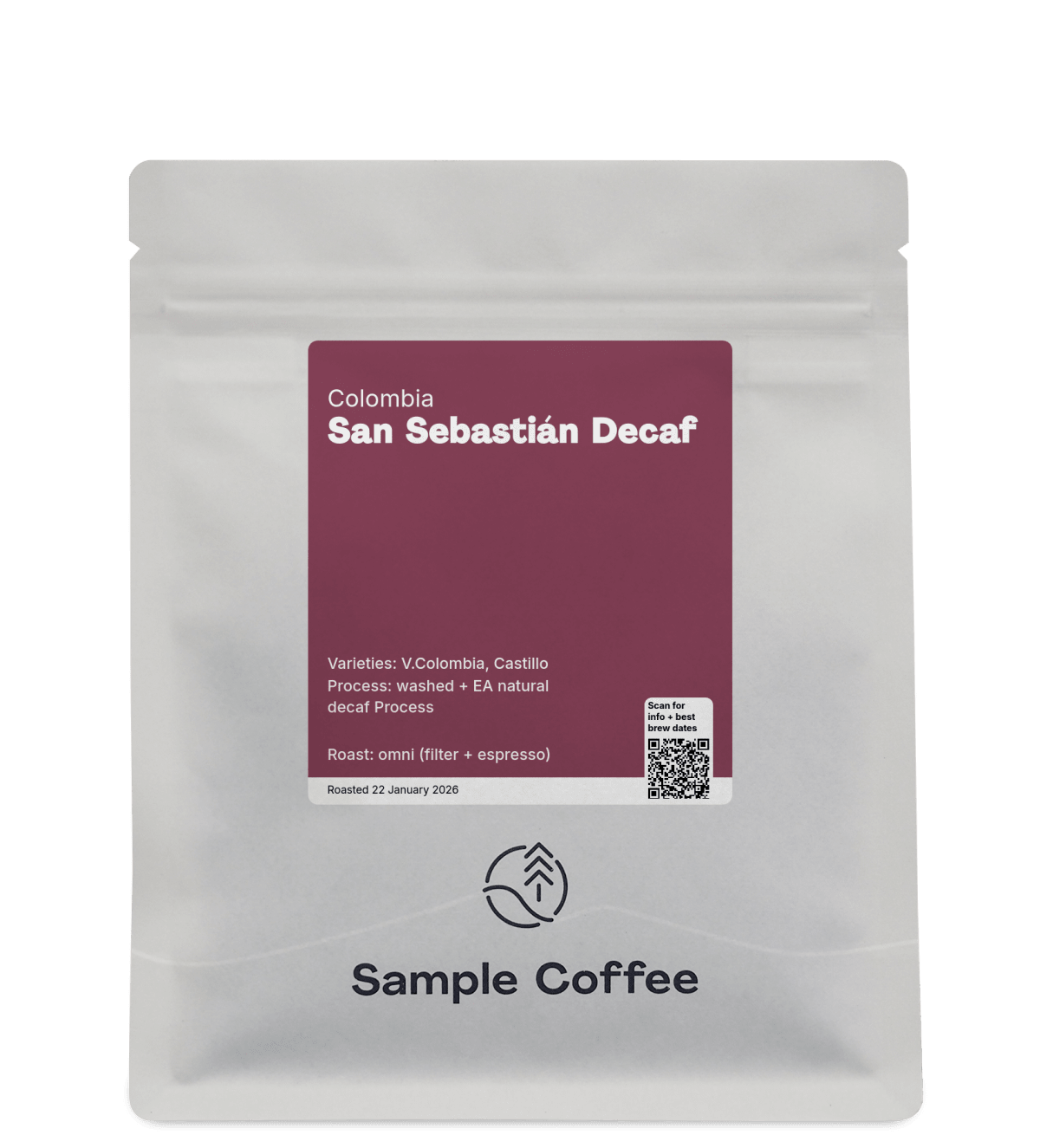 Photo of a bag of San Sebastián Decaf