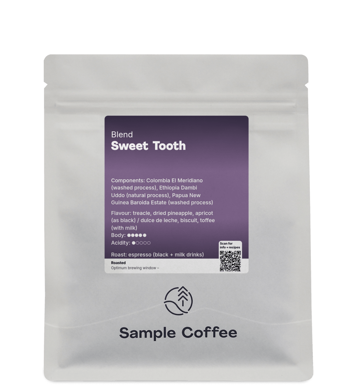 Photo of a bag of Sweet Tooth