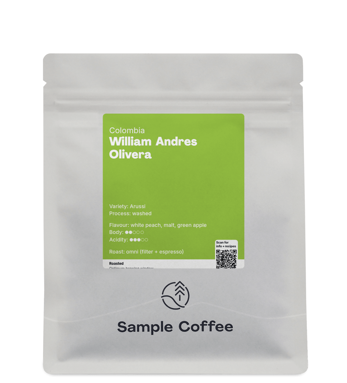 Photo of a bag of William Andres Olivera