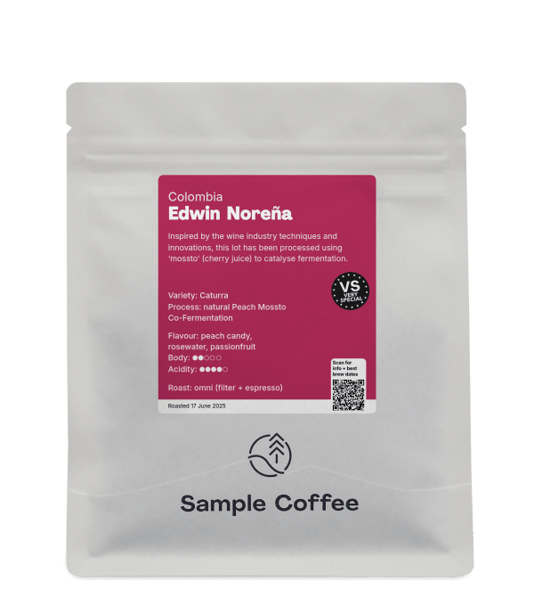 Photo of Colombia Edwin Noreña Peach Mossto