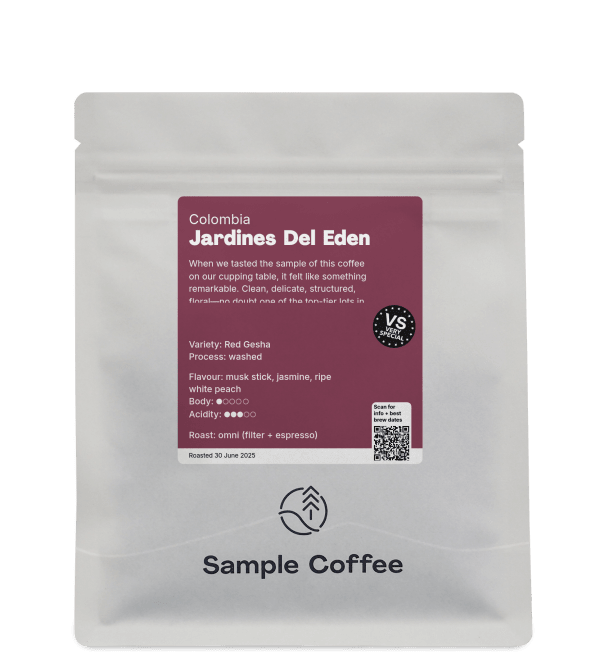 Photo of Colombia Jardines Del Eden Red Gesha