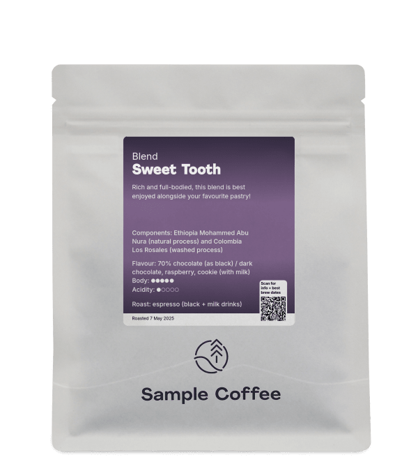 Order online: Sweet Tooth Espresso Blend
