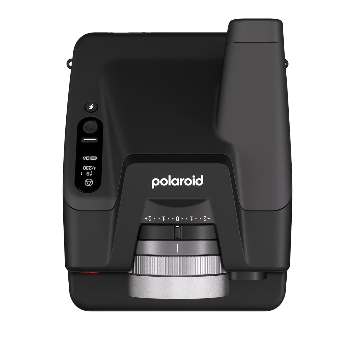 Polaroid I-2 vue du dessus avec commandes manuelles
