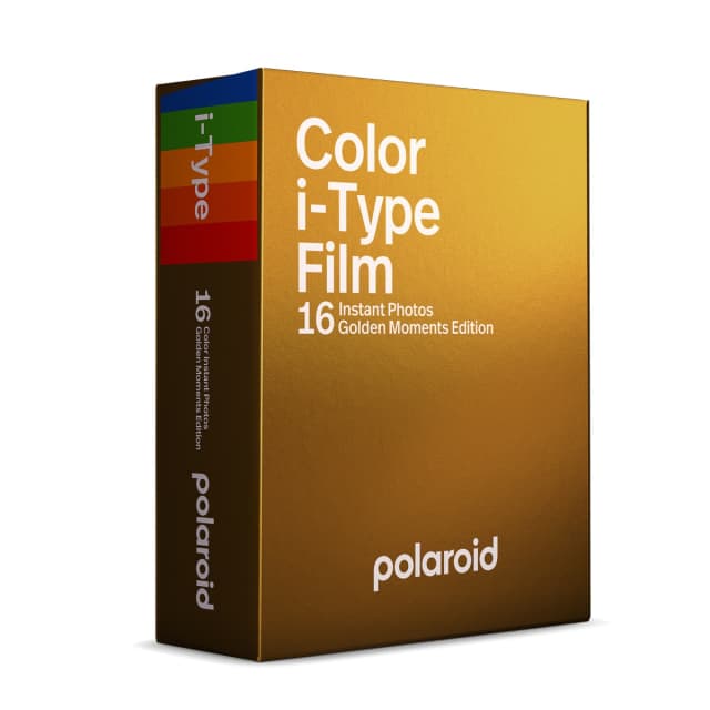 Polaroid i-Type Golden Moments cadre doré double pack 16 photos