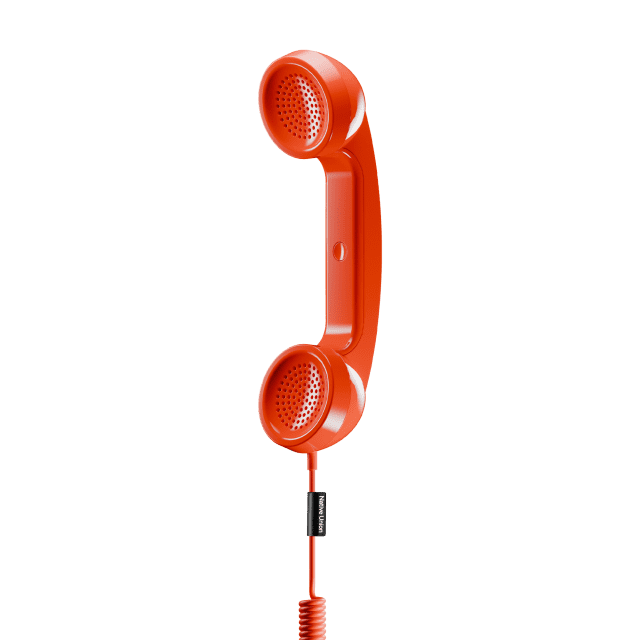 Native union POP Phone Alarm Red
