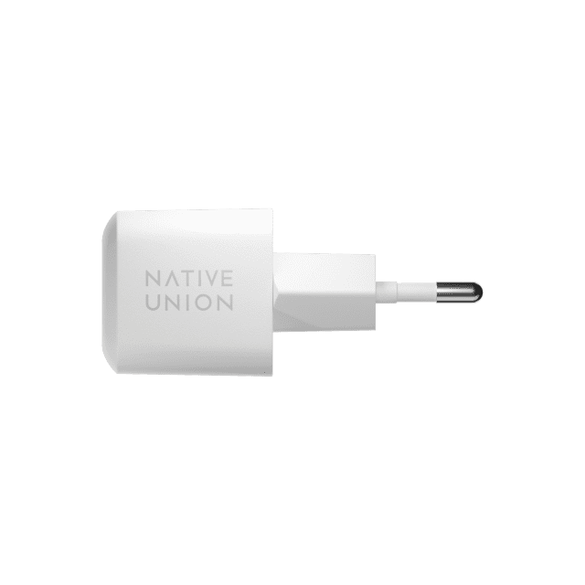 Native union Fast GaN Charger PD 30W Prise EU – Blanc