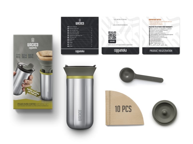 Wacaco Cuppamoka – Dans la boîte