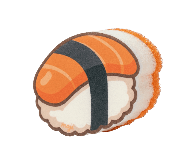 Moji Sushi Addicted – Set de 2 éponges à vaisselle Moji