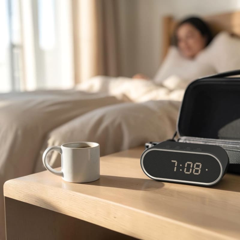 Kreafunk Wakie Mini Black réveil sans smartphone