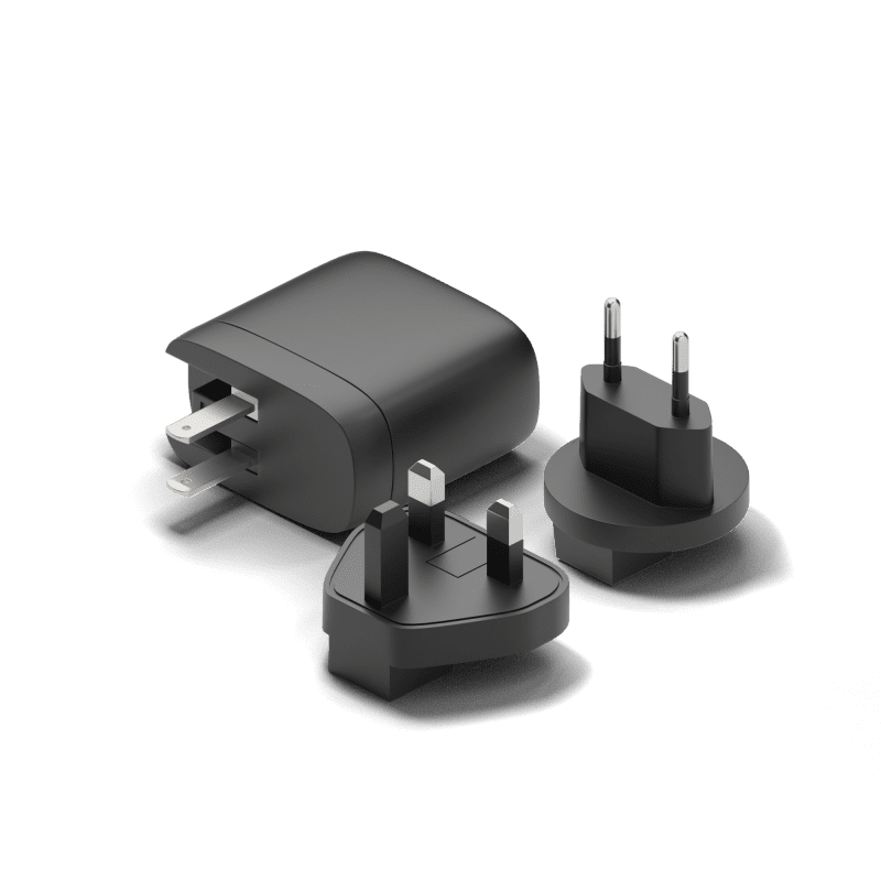 Native union Fast GaN Charger PD 67 W – Adaptateurs internationaux US/CA, UE et UK inclus