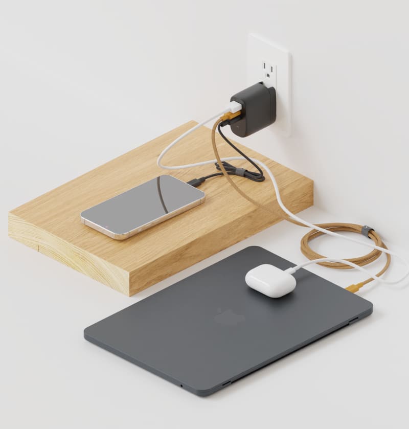 Native union Fast GaN Charger PD 67 W – Charge rapide iPhone : jusqu'à 50 % en moins de 30 minutes