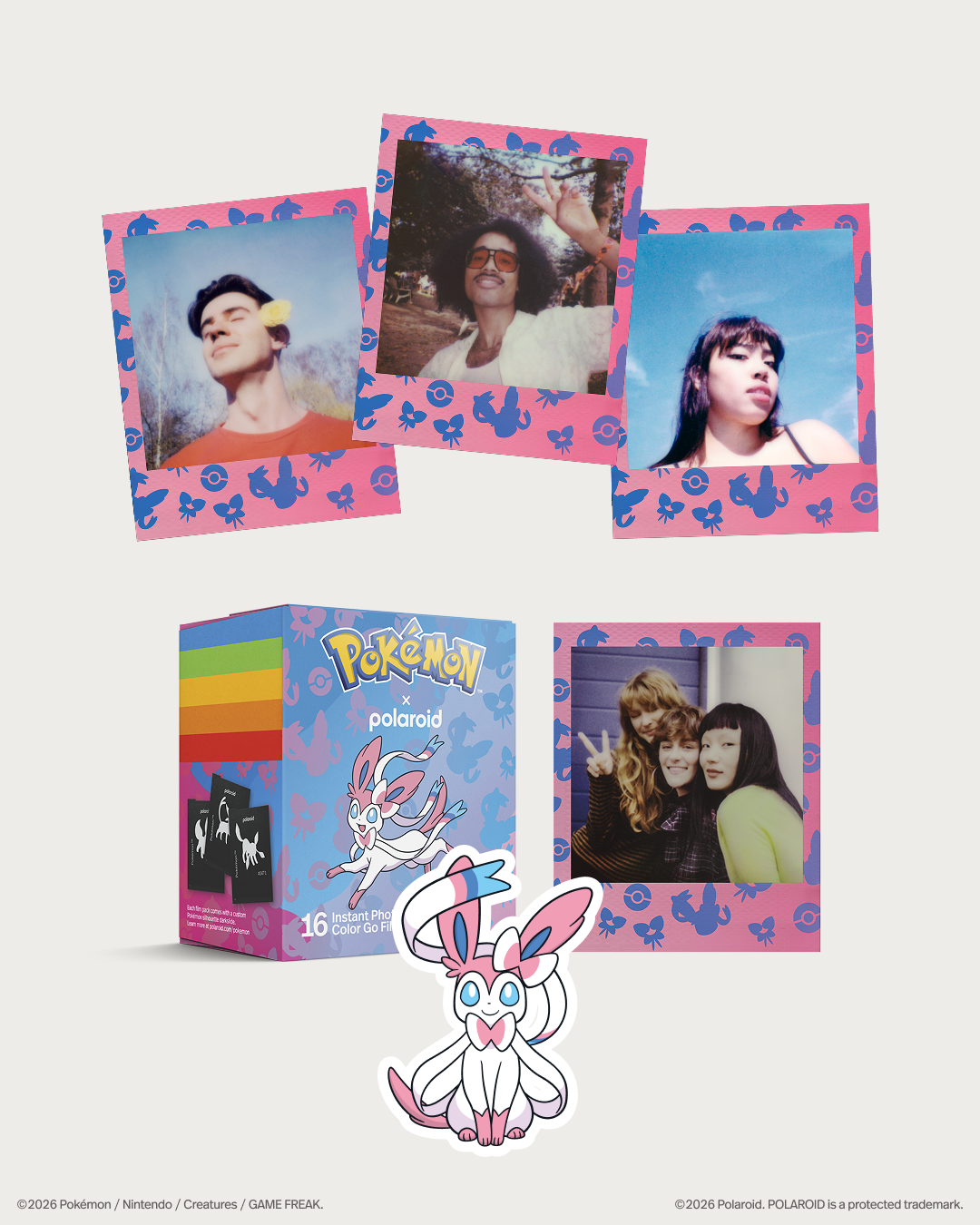 Film couleur Polaroid Go Sylveon Edition lifestyle
