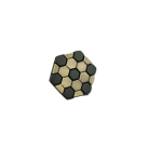 Footboll blackantique Knob