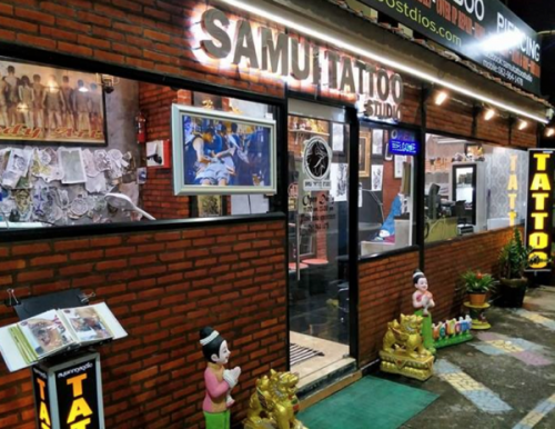 Our shop in Chaweng.