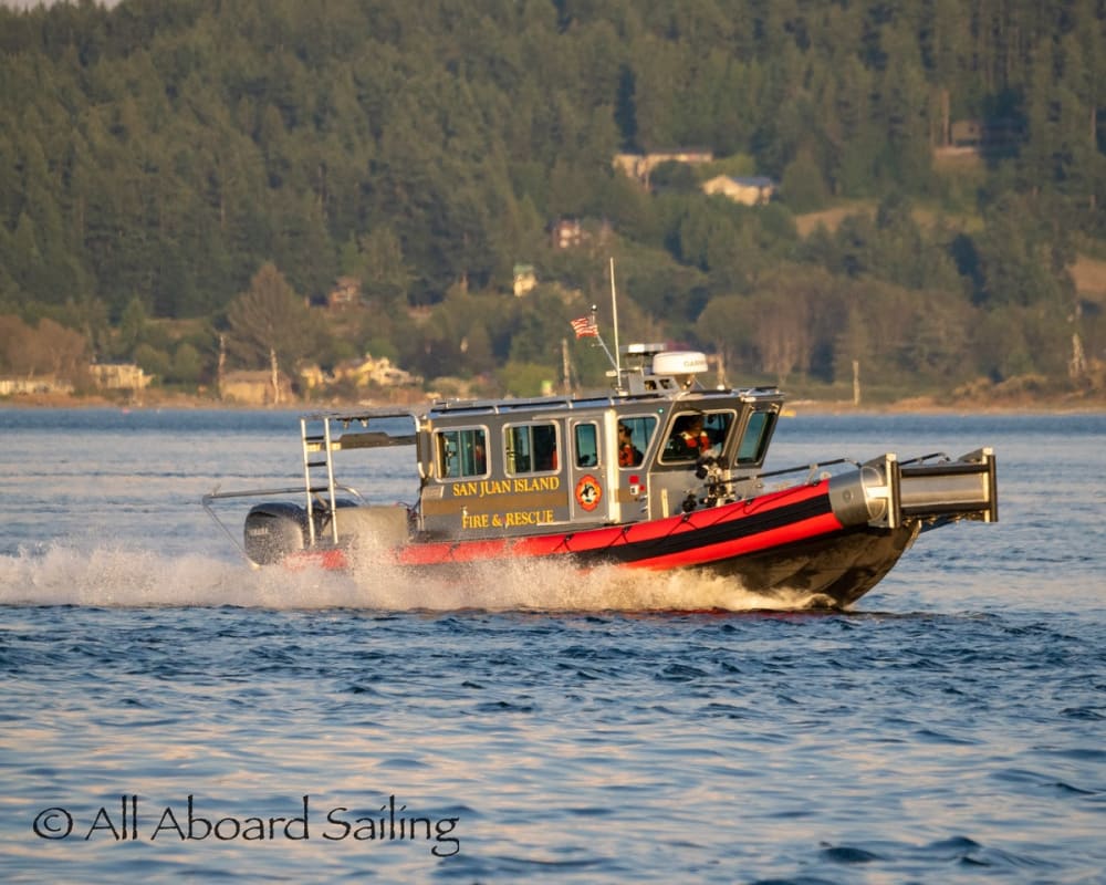 Fireboat Underway
