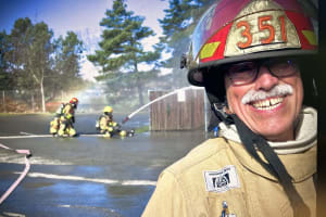 Lt Salinas Photo Bombing During Training