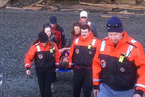 Marine Crew Training Loading Patient