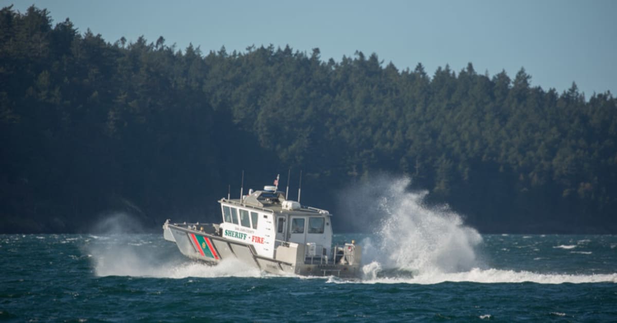 Boat Rescue San Juan Island Fire and Rescue