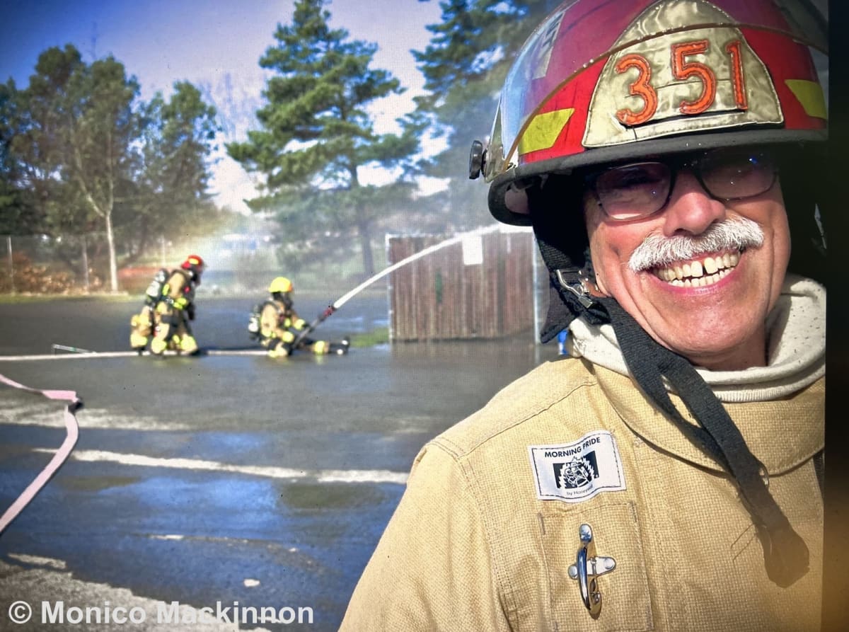 Lt Salinas Photo Bombing During Training