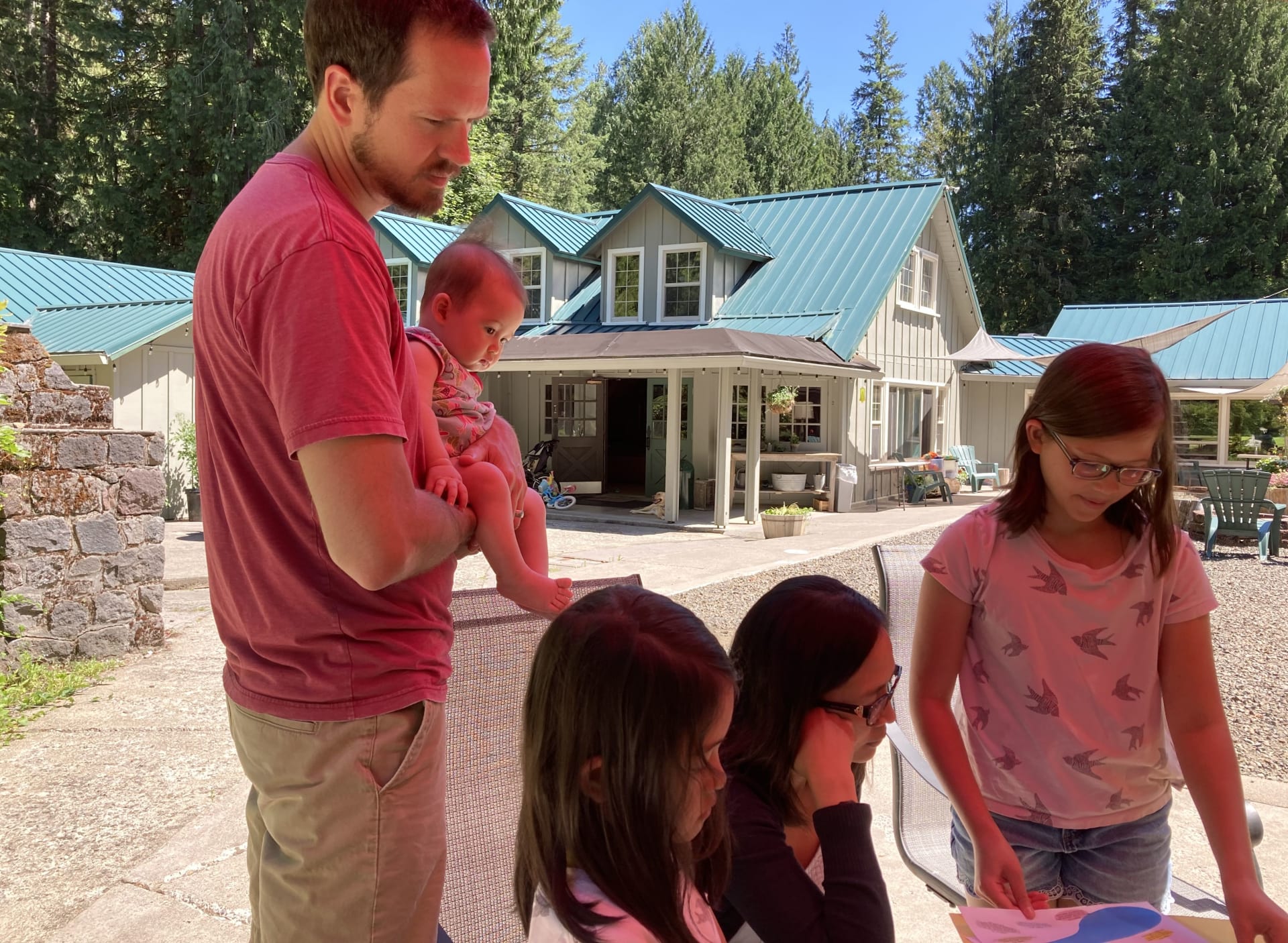 family Hocomb Family at Sanctuary Inn