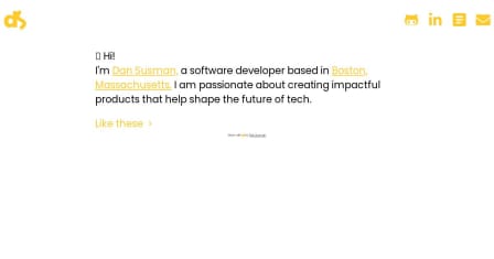 Picture of dansusman's dansusman.dev