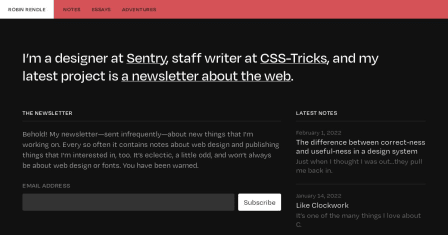 Picture of robinrendle's robinrendle.com