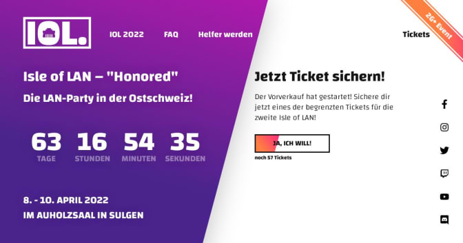 Picture of isleoflan's website