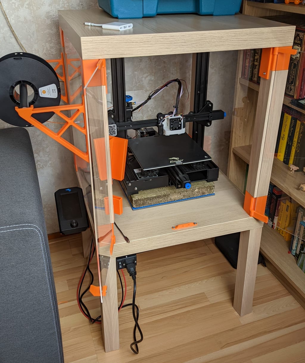 Dekking Opnieuw schieten Integraal IKEA LACK Behuizing voor Ender 3 v2 - Sanderg.nl