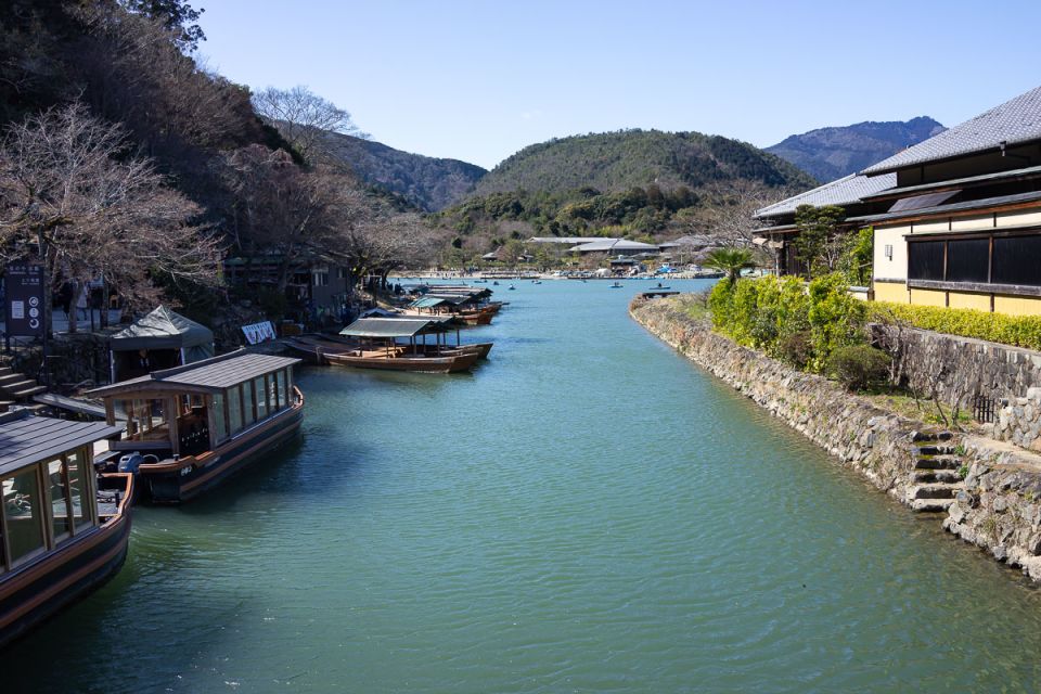 Boats on a river