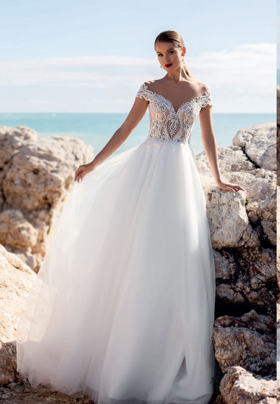 Vestido Lavinia da Monica Loretti — Nelita Noivas Lisboa