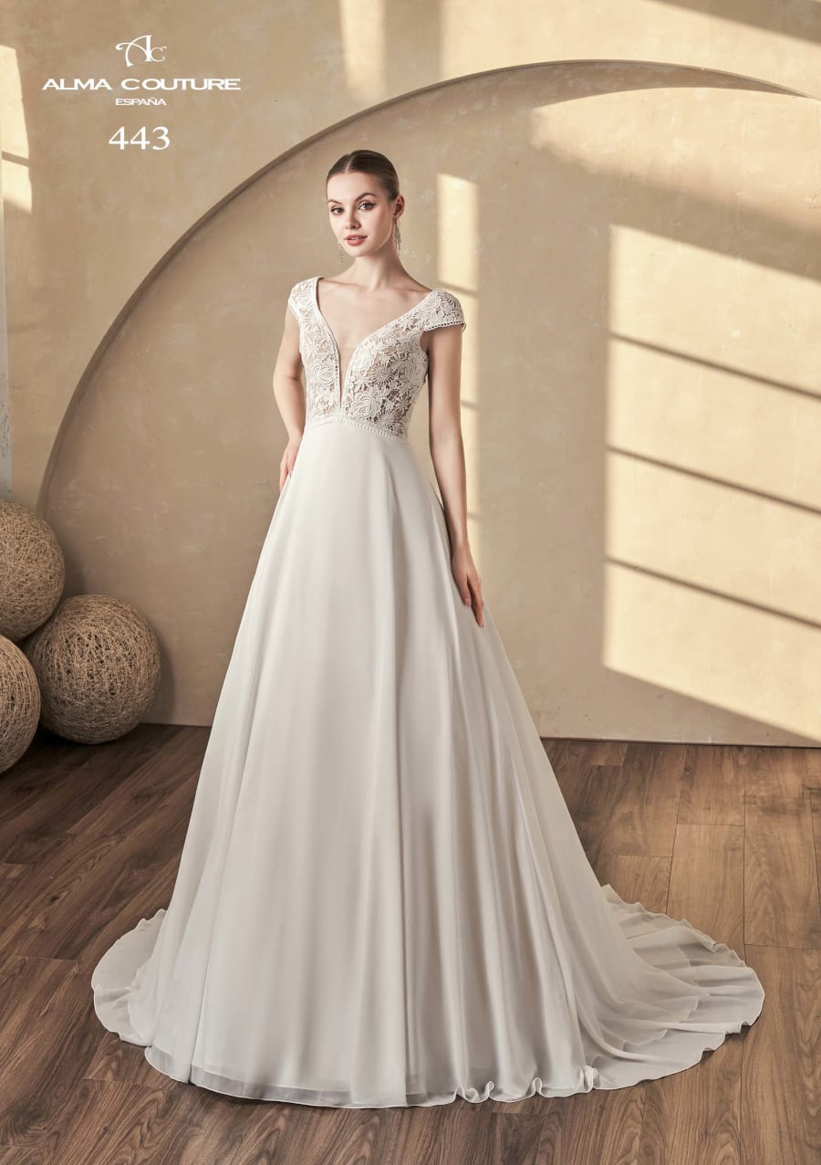 Vestido 443 da Alma Couture — Nelita Noivas Lisboa