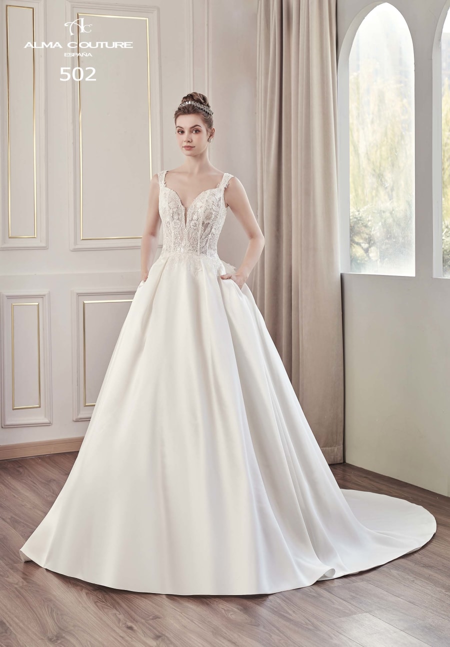 Vestido 502 da Alma Couture — Nelita Noivas Lisboa