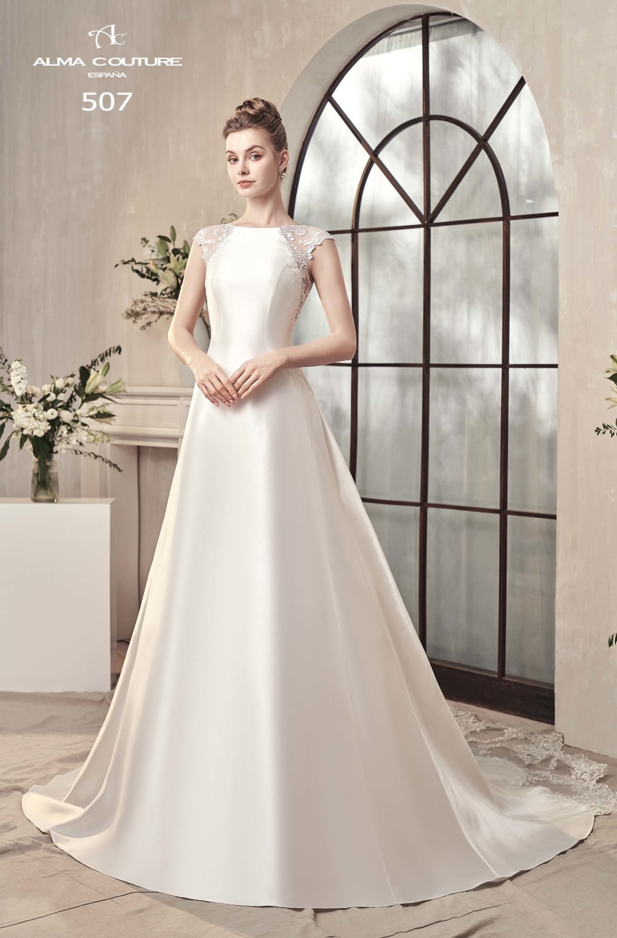 Vestido 507 da Alma Couture — Nelita Noivas Lisboa