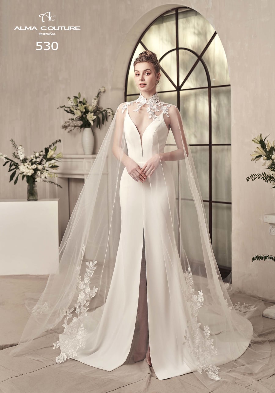 Vestido 530 da Alma Couture — Nelita Noivas Lisboa