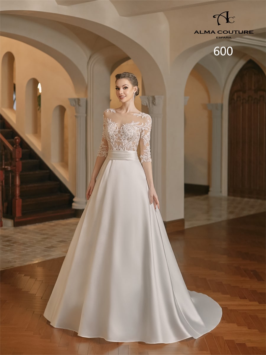 Vestido 600 da Alma Couture — Nelita Noivas Lisboa