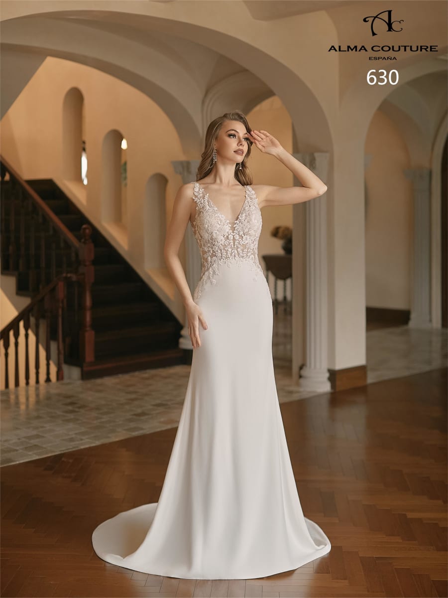 Vestido 630 da Alma Couture — Nelita Noivas Lisboa