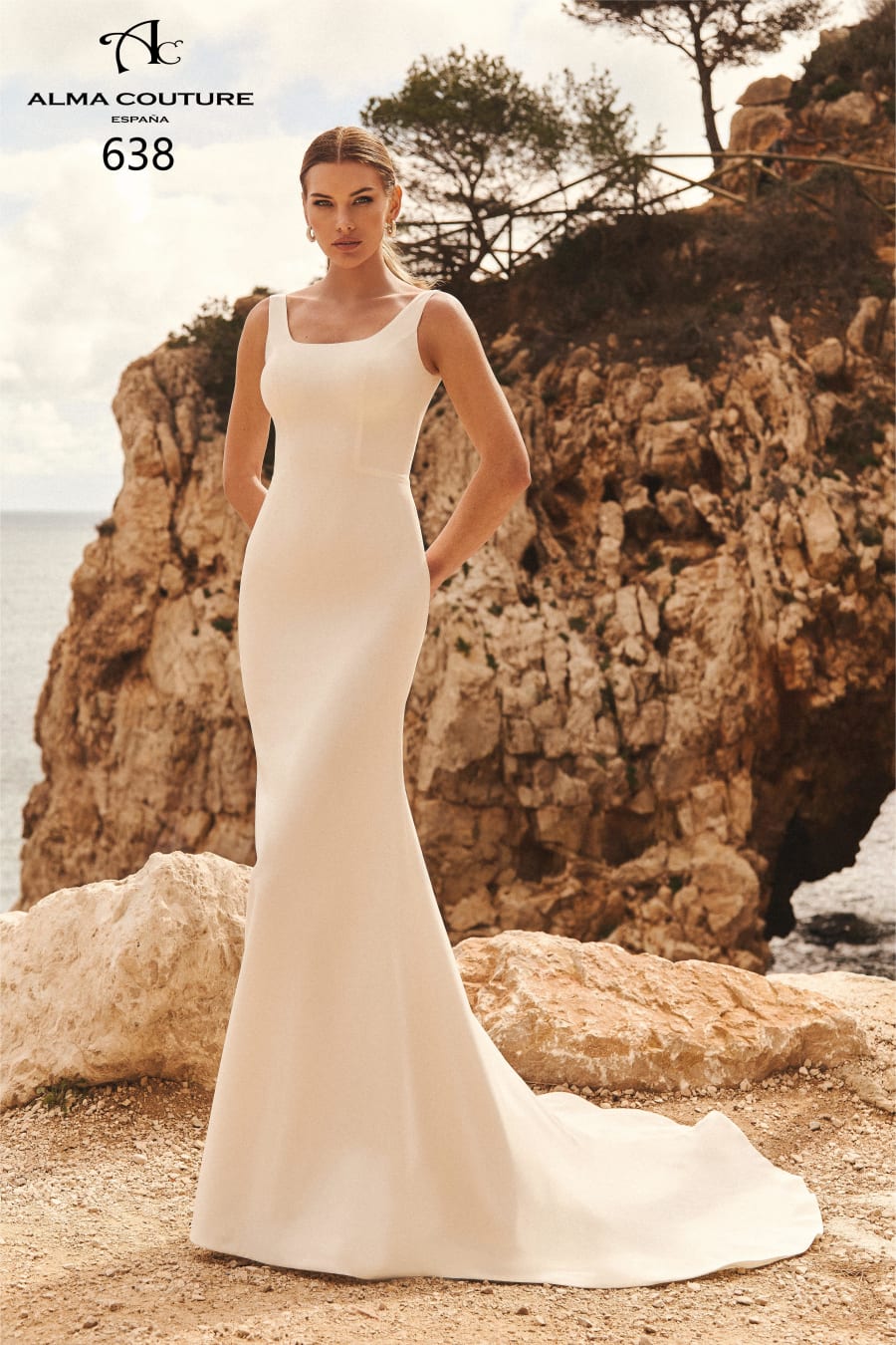 Vestido 638 da Alma Couture — Nelita Noivas Lisboa