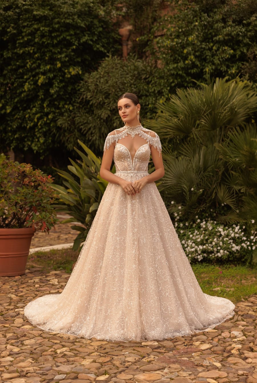 Vestido 3524 da Monica Loretti — Nelita Noivas Lisboa