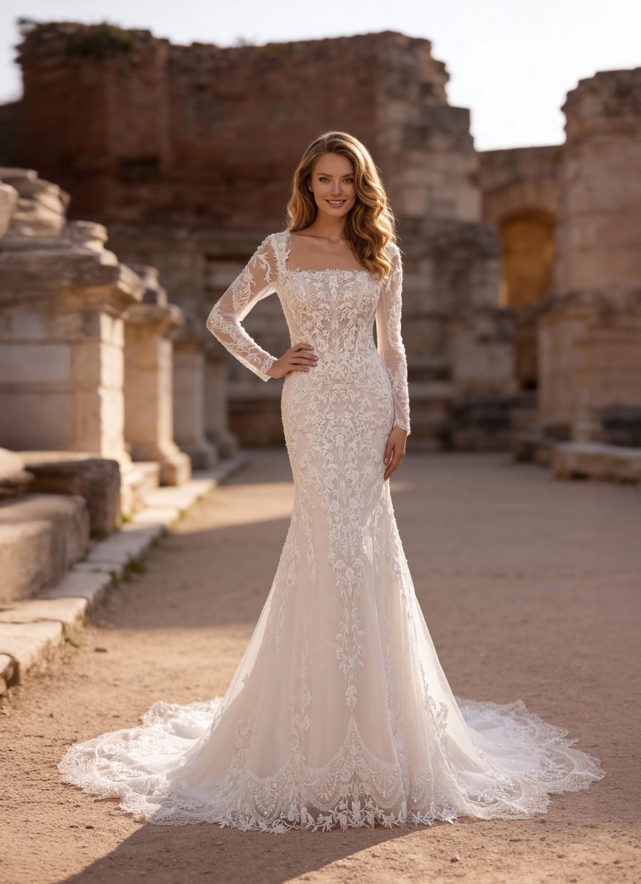 Vestido 6507 da Daniela di Marino — Nelita Noivas Lisboa