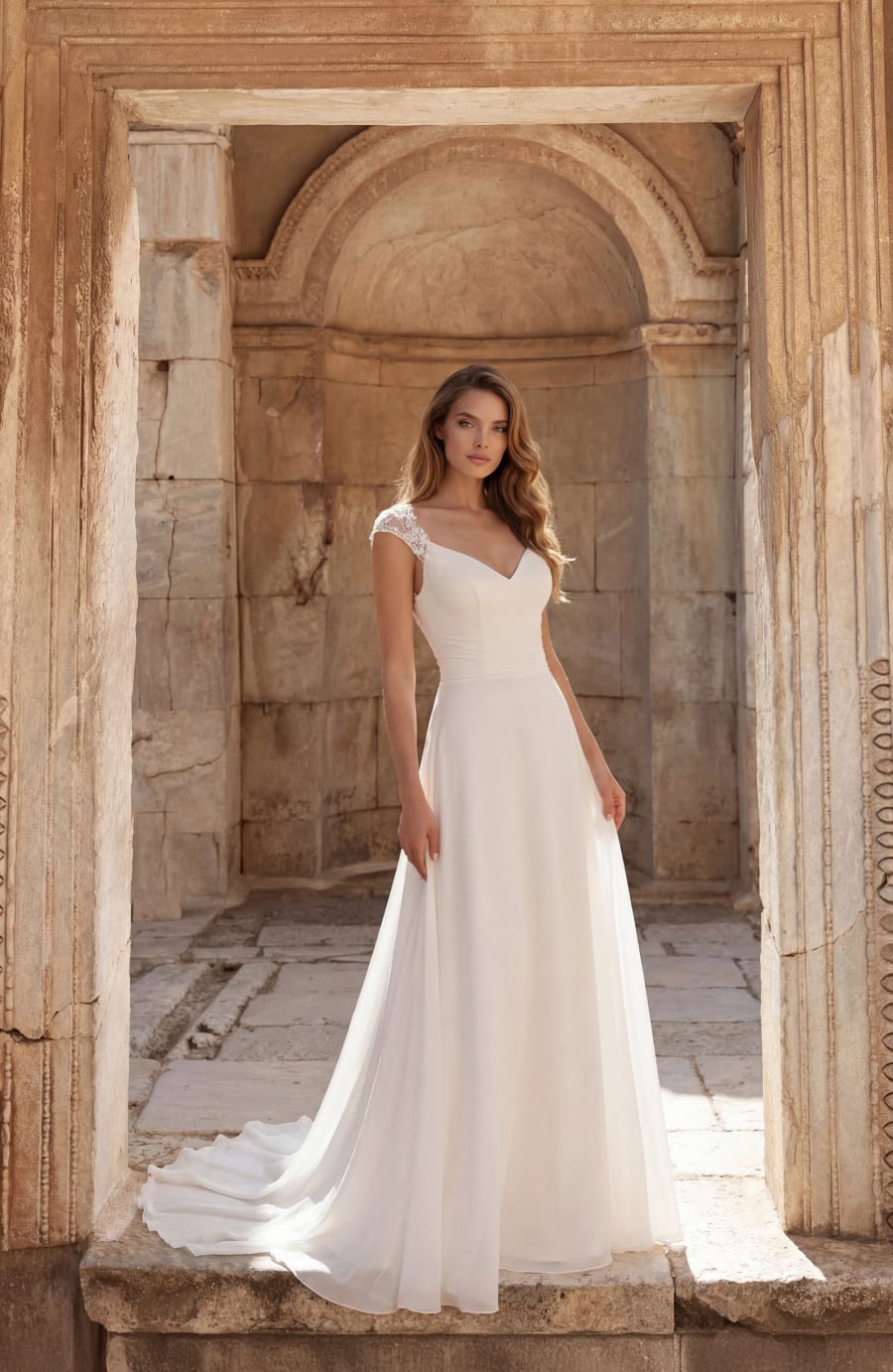 Vestido 6512 da Daniela di Marino — Nelita Noivas Lisboa