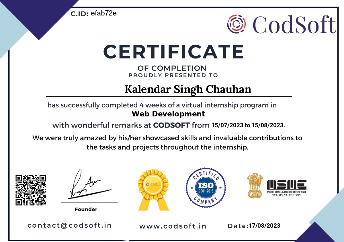 Certificate 5
