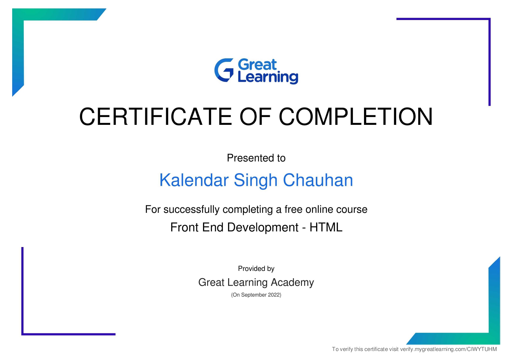 Certificate 4