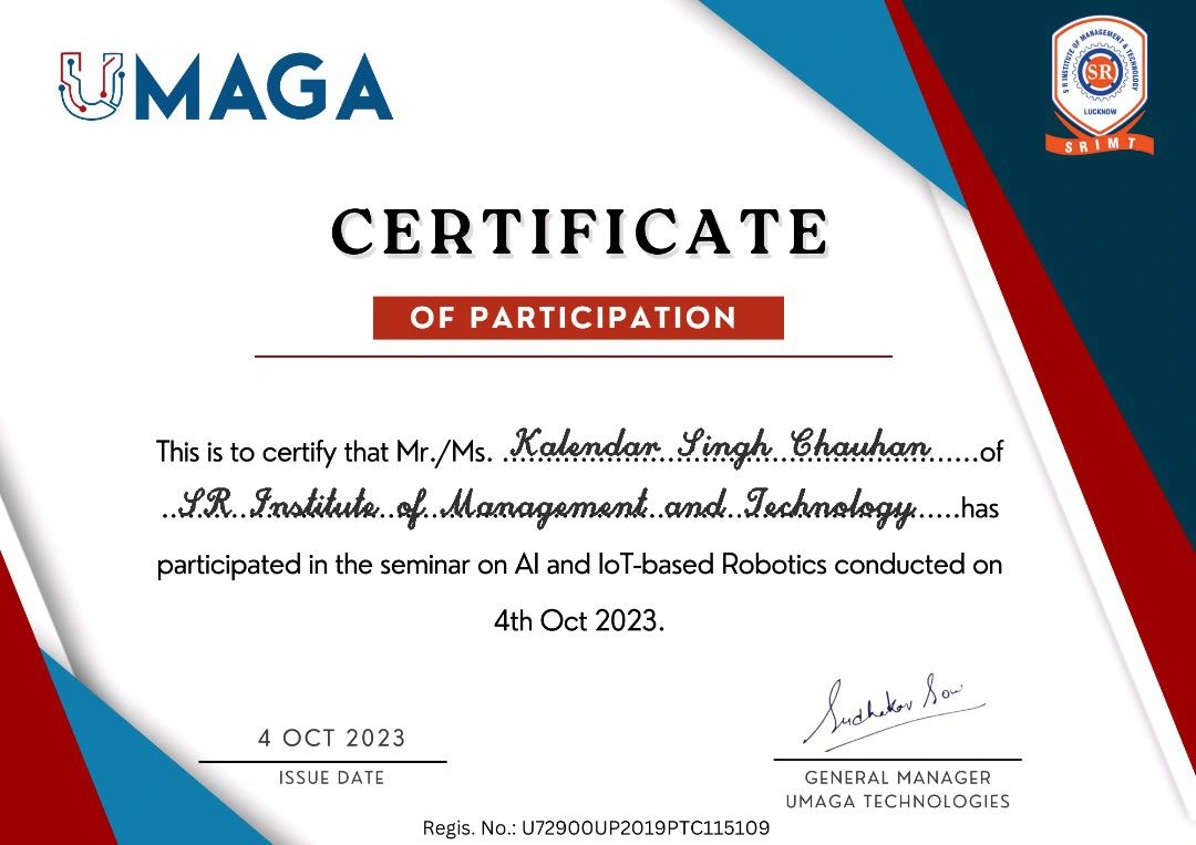 Certificate 1